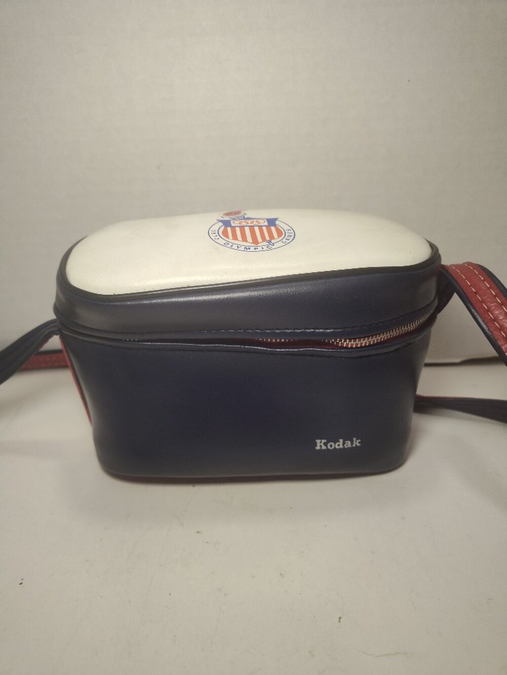 Kodak 1972 Olympic Games Camera Bag Signed “Jane Frederick” – U.S. Pentathlete